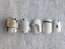 ルフトエーデ(LUFT Ode)/【Art 10】white×black個性派