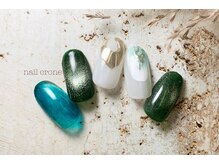 ネイルクローネ(nail crone)/ミラーニュアンスネイル