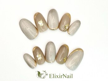 エリクサーネイル 池袋(Elixir Nail)/定額a シンプル/クーポン使用