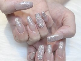 【キラキラピクシーネイル】