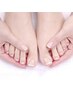 《自爪派の方に人気NO.1☆》【ネイルケア＋フットネイルケア】