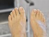 【メンズ】フットネイルケア＋足裏の角質除去《マッサージ/フットバス付き》