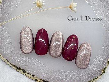 キャンアイドレッシー 武蔵小金井/ドット　マグネット　ラメ　大人