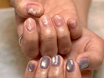 トレデュール 長町南店(Tre's dur)/シンプルニュアンス/アシメ/マグ