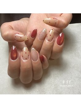 フフフ(Fff)/バレンタインネイル