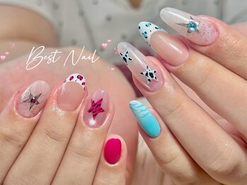 ベストネイル 池袋東口店(Best Nail)/マグネットパーツ2本