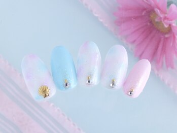 シューズネイルプロデュース/タイダイデザイン