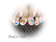 ピース ネイル(PeaCe Nail)の雰囲気（フットジェルメニュー・ペディキュアございます♪）