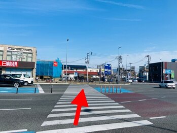 和音(WAON)/４．「多々良中学校西」交差点