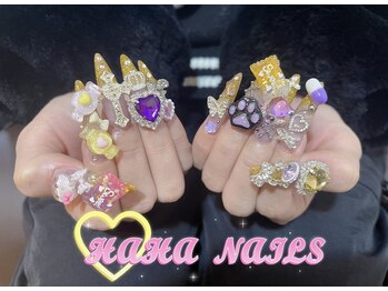 ハハ(HAHA)/究極y2k ギャル持ち込みデザイン