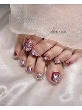 アトリエ クク(atelier cucu)/シェルフットネイル