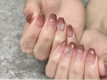 ルトロワ(LETROIS)の写真/OLさん・ママさんなど…爪が短くてもネイルを楽しみたい方必見☆可愛いフォルムで理想の指先をGET♪