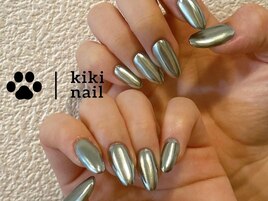 ミラーネイル/秋冬ネイル