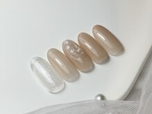スパイス ネイルズ アンド スパ 玉川高島屋SC店(SPICE NAILS&SPA)/simpleアート ¥8800