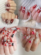 リナネイルサロン 池袋(Lina nail salon)/バレンタインネイル
