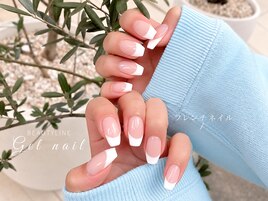 ジェル☆彡フレンチネイル