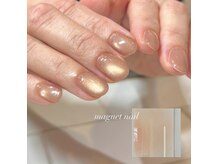 カミナネイル(KAMINA.nail)の雰囲気（【 magnet nail】秋なnudie colorがかわいい◎○○）