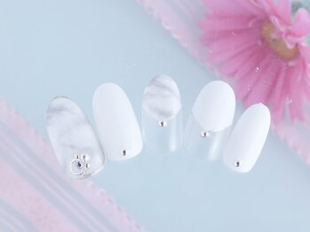 シューズネイルプロデュース/大理石デザイン