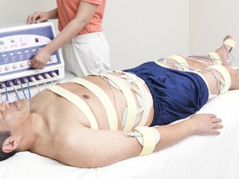 ダンディハウス パーソナルジム 梅田店/→　先進のエステマシンを活用