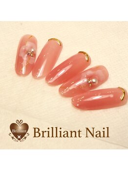 ブリリアント/【new】ブライダルネイル♪