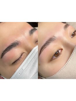アイブロウメニューがあるサロン