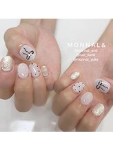 モナールアンド(MONNAL&)/リボンネイル♪