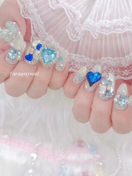 ファラウェイネイル(Faraway nail)/ゴテゴテネイル☆