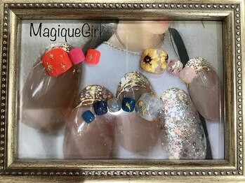 ネイルサロン マジックガール(Nail Salon MagiqueGirl)/【フットデザイン】