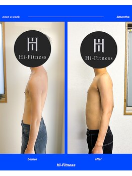 ハイフィットネス(Hi-Fitness)/ビフォー/アフター