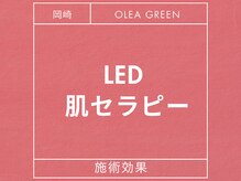 オレアグリーン 岡崎(OLEA green)/LED肌セラピー(岡崎/たるみ)