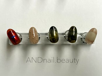 アンドネイル ビューティー(AND nail,beauty)/冬ネイル/ニュアンス/藤沢