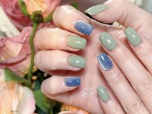 ジウェルニ(Giverny)/２色カラー