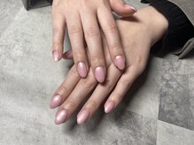 ジュリネイル(JULIE NAIL)/ピンクラメワンカラー