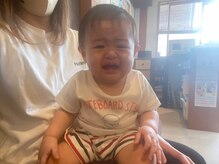 子育てママの整体サロン/施術中のお子様の様子