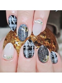 ピアチェーレ(Piacere)/ブラックチェック