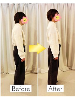 こつこつ(k.tu k.tu)/1回の施術で姿勢が変わる!