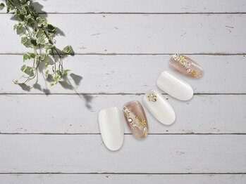 FAST NAIL 春日部店【パラジェル/ジェルネイル専門/定額/マグネット/フットネイル】/ニュアンス ミラー 【11474】