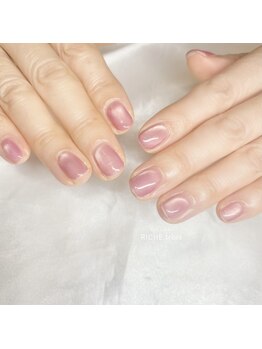 リッシュ トロワ(RICHE trois)/キラキラピンクマグネイル♪