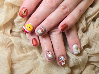 ナコ(NAKO)/クリスマスネイル