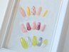  【HAND】【定額デザインネイル１】《フィルインオフ込》