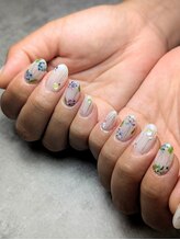 オリ('oli)/紫陽花ネイル