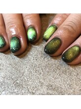 Mネイルアンドカフェ シェレステ/マグネットネイル