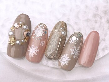 ネイルサロンフォーユー(for u)/クリスマスネイル¥8980