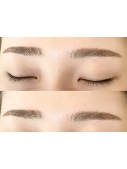 アイブロウメニューがあるサロン