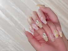 フィオナ 大久保店(Fiona)/うるちゅるワンホンネイル#新宿