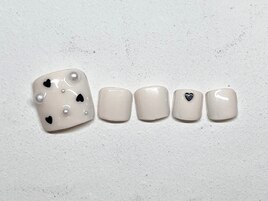 ハートホロとパールが乗ってます