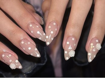 ドットバラベージュ