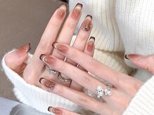 ラメール(La mer)/秋冬ネイル　エレガントデザイン