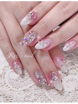 ラズネイル(RUZ'S NAIL)/【秋本】ブライダルネイル