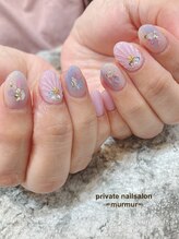 プライベート ネイルサロン マーマ(murmur)/人魚の鱗ネイル